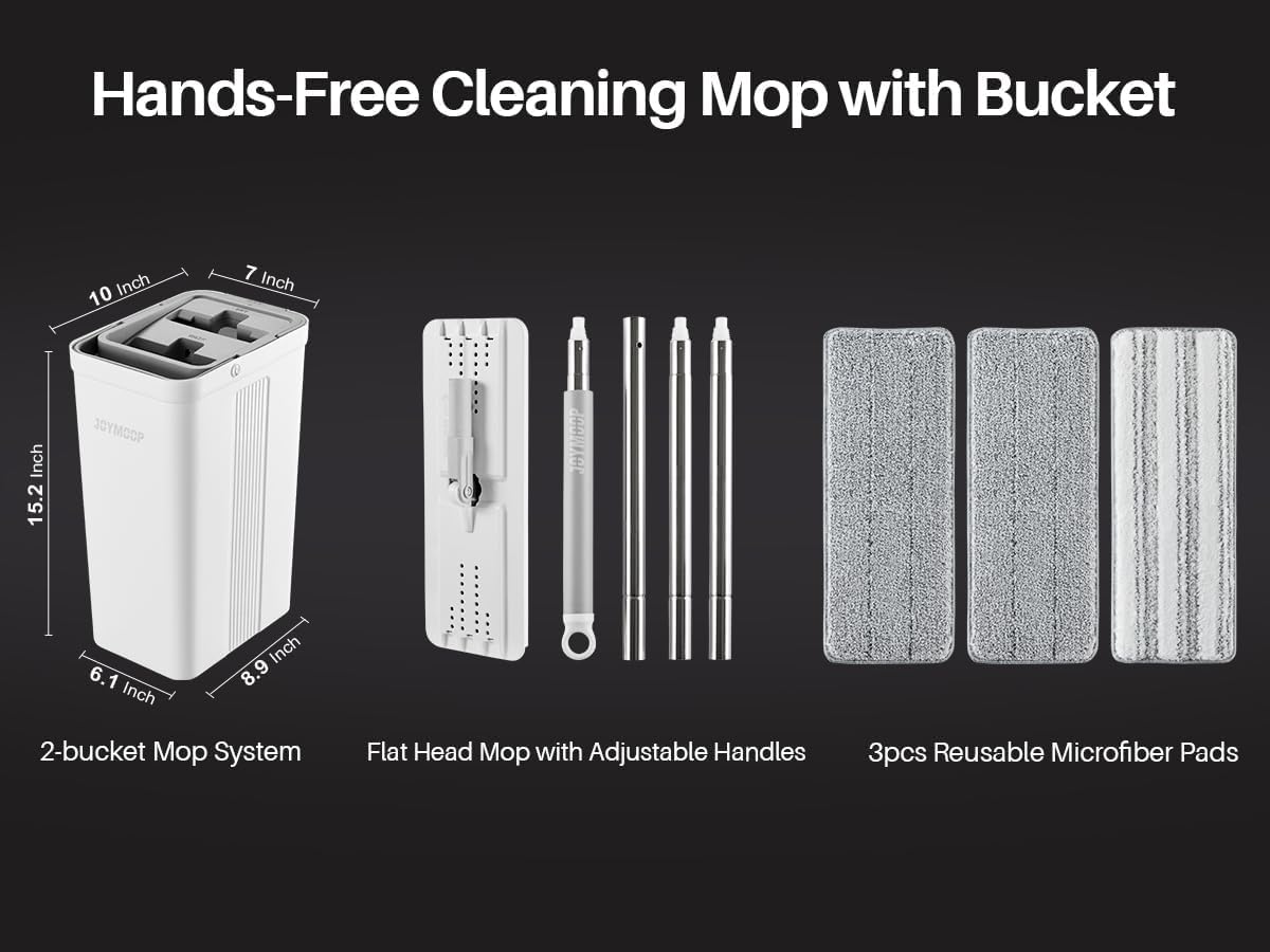 JOYMOOP Mop and Bucket Set