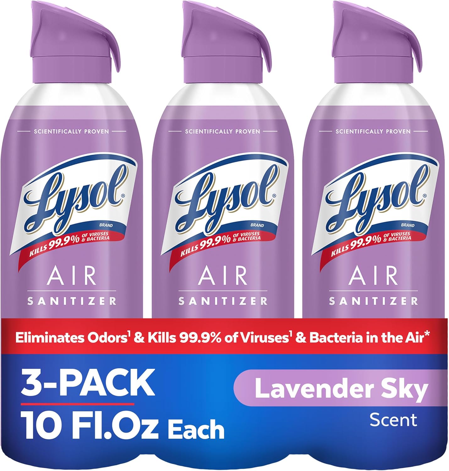 Lysol Air Sanitizer Spray - 3 Pack