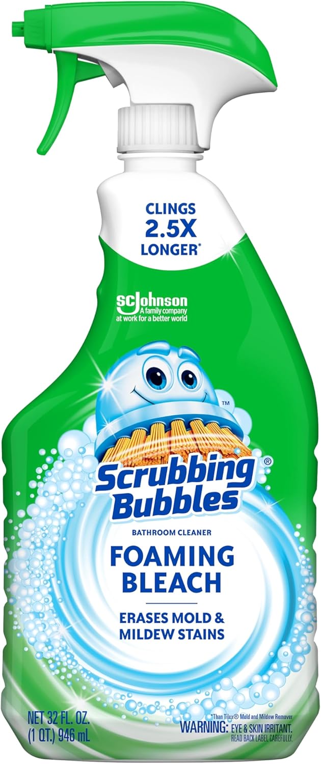 Scrubbing Bubbles Foaming Bleach Bathroom Cleaner