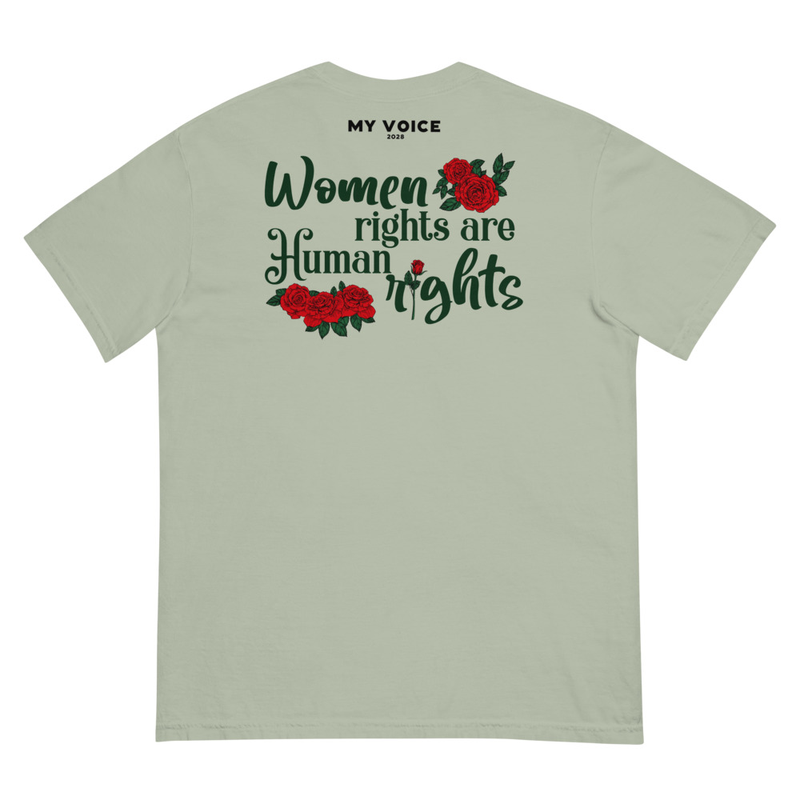 Women Rights Roses T Shirt