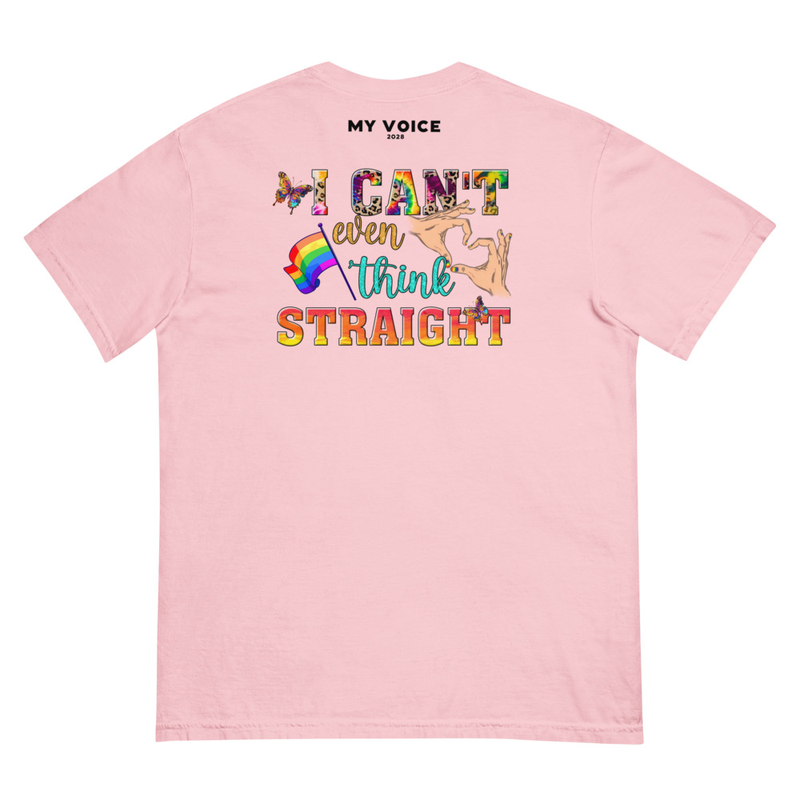 Can't Think Straight T Shirt
