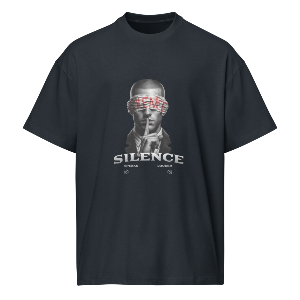 Silence Speaks Louder Graphic T-Shirt