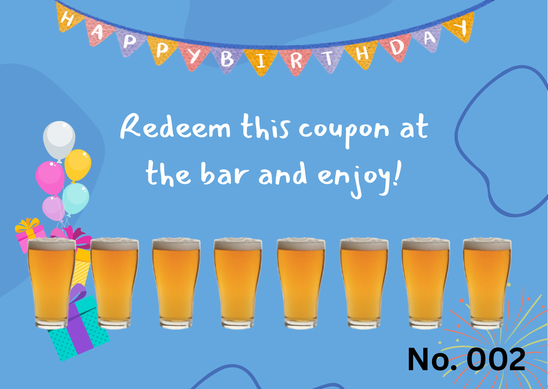 Birthday Beer Coupon