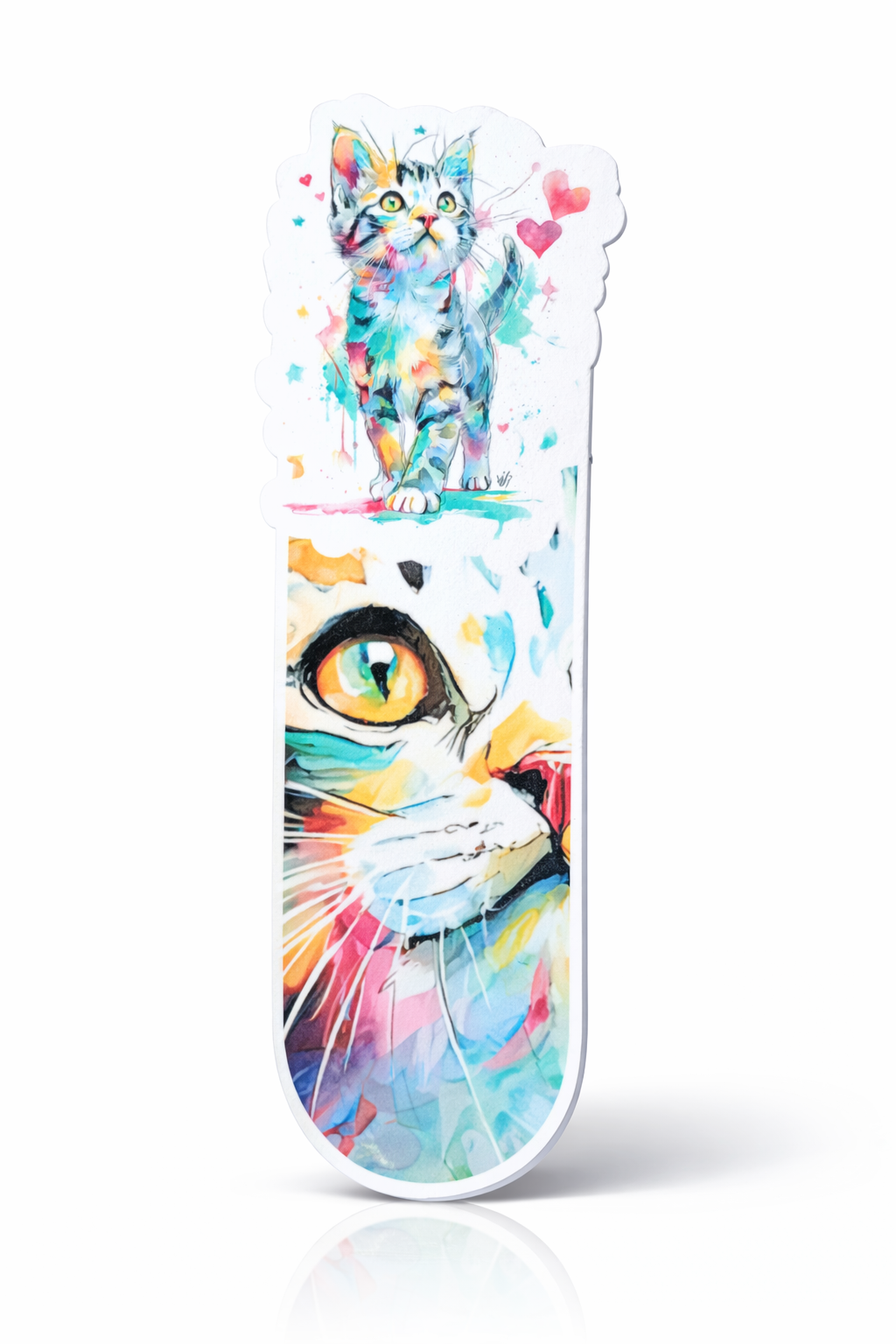 Marque-page Petit Chat Curieux 