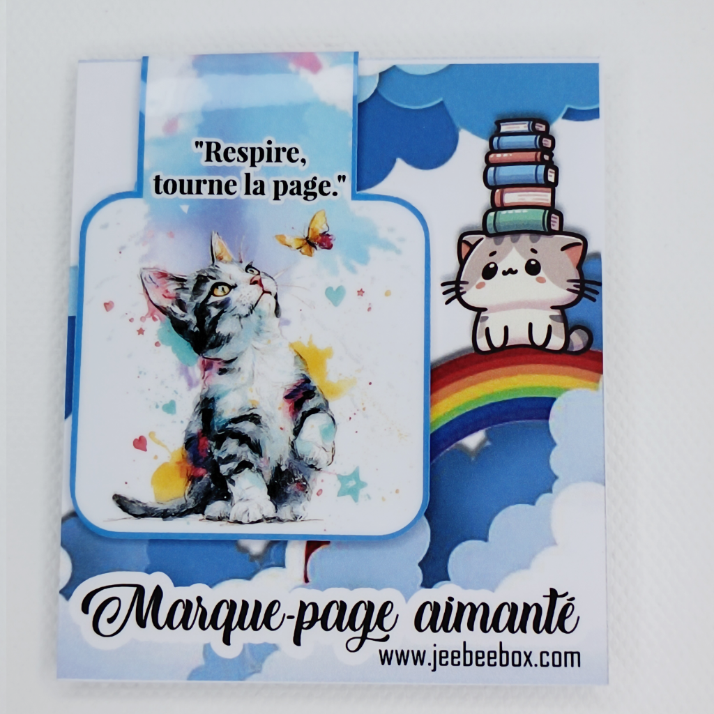 Marque-page aimanté