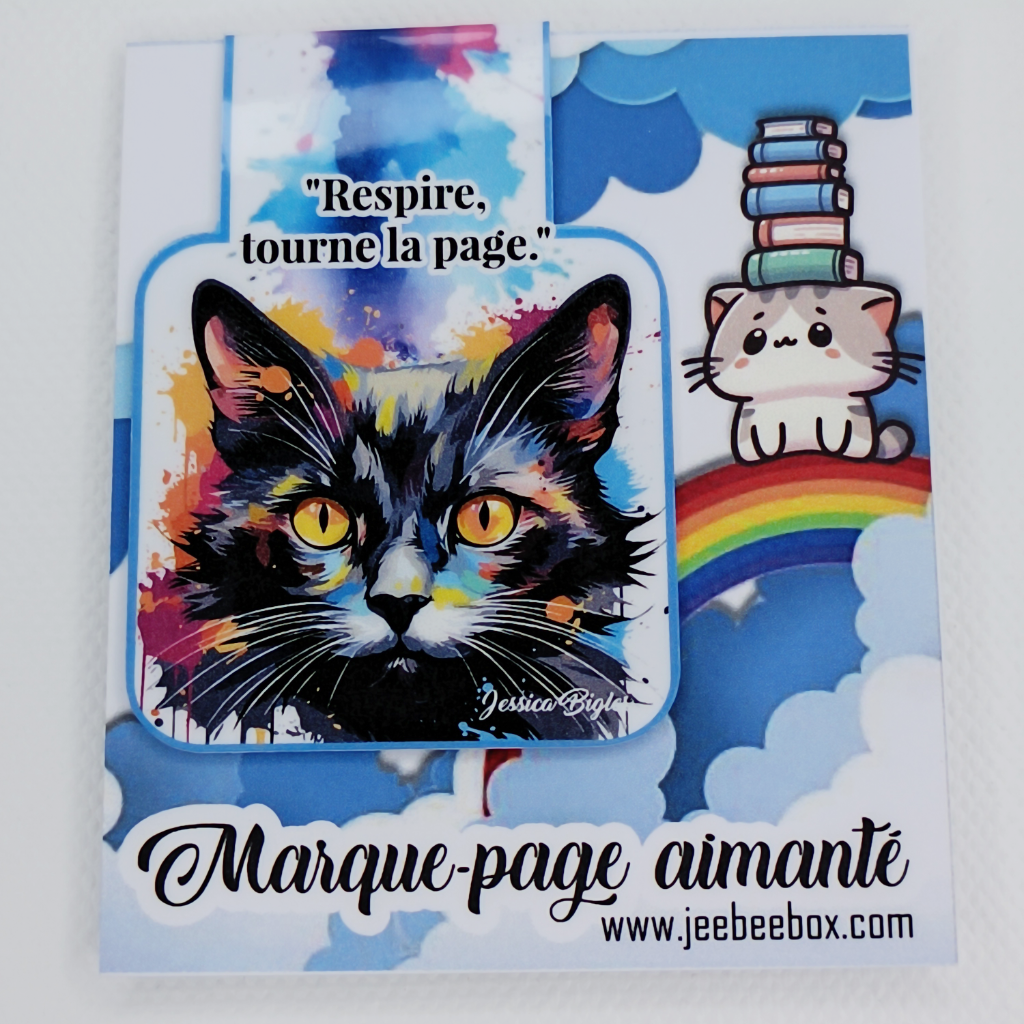 Marque-page aimanté