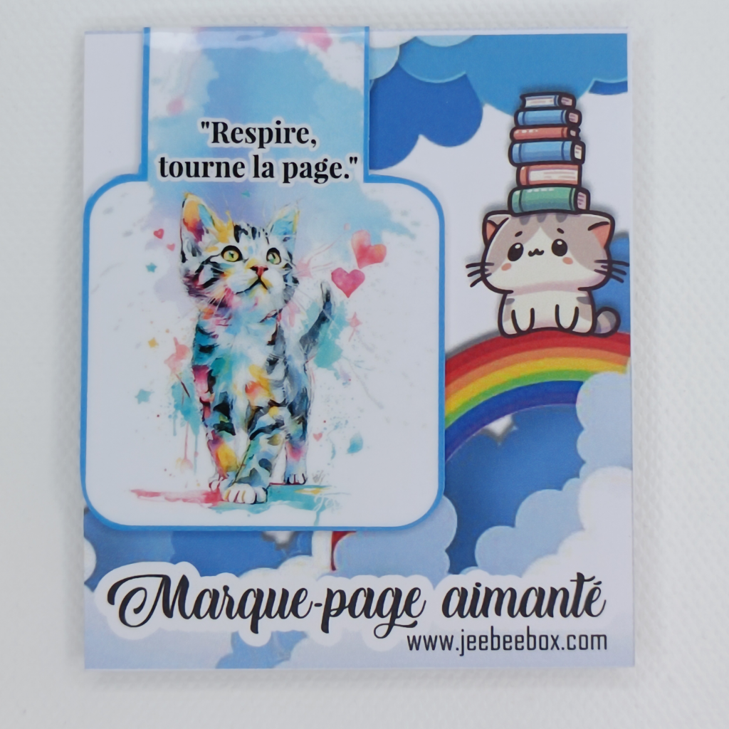 Marque-page aimanté