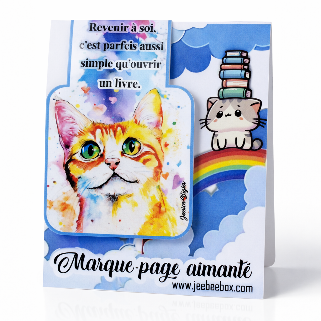 Marque-page aimanté