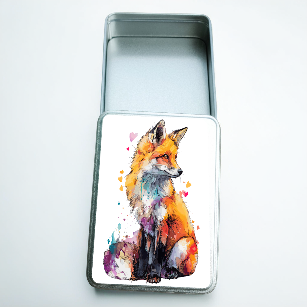 Boîte métallique  Renard, Le Gardien de la Forêt!