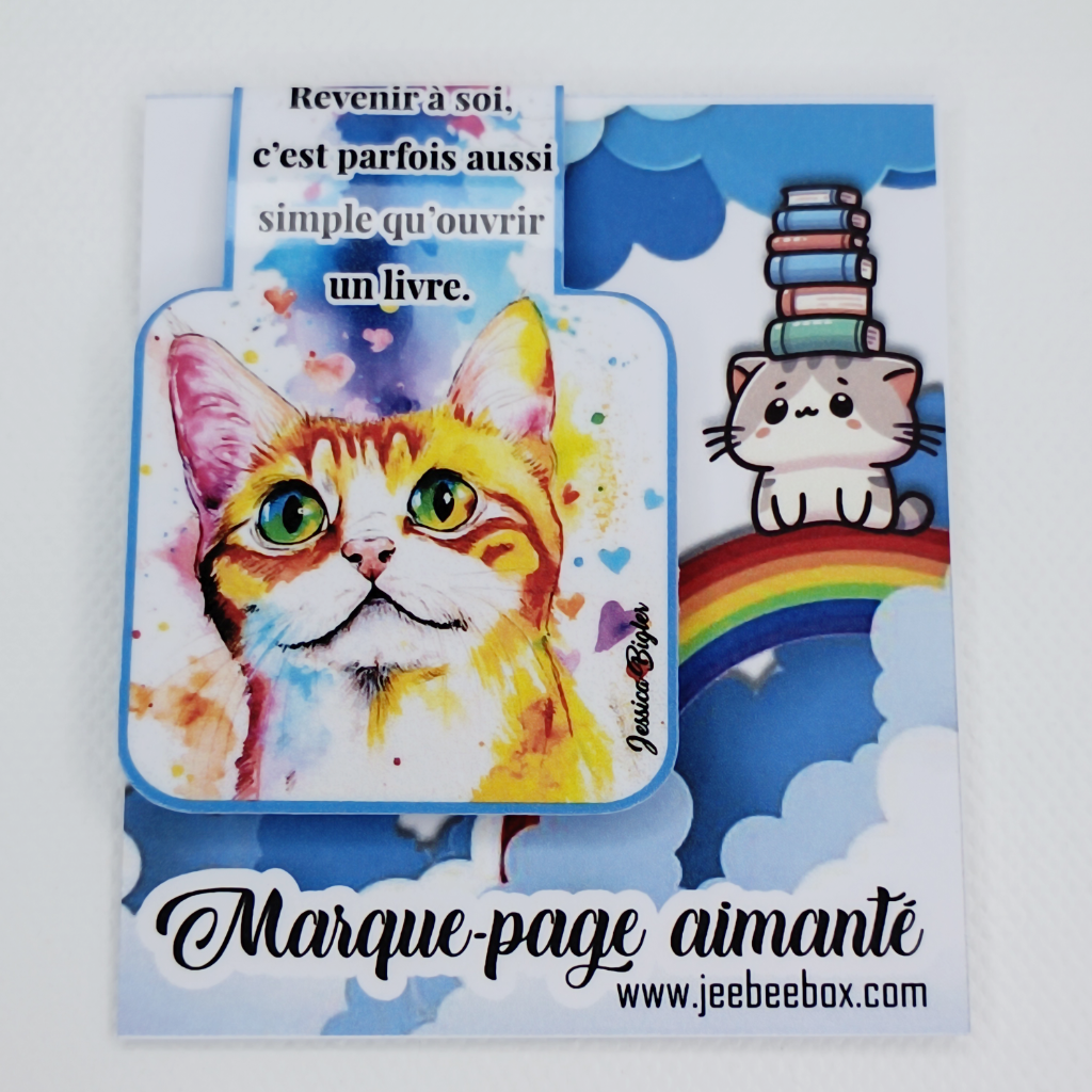 Marque-page aimanté