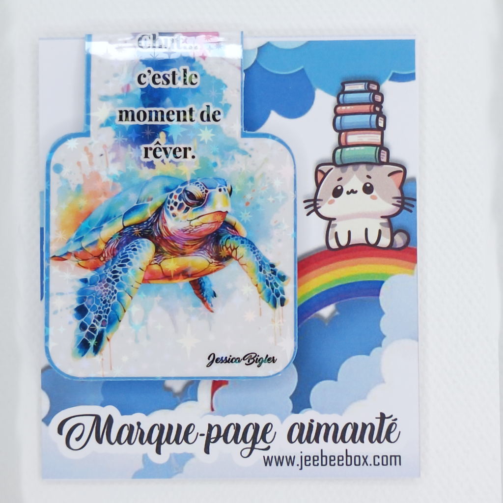 Marque-page aimanté