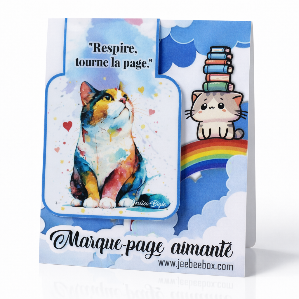 Marque-page aimanté