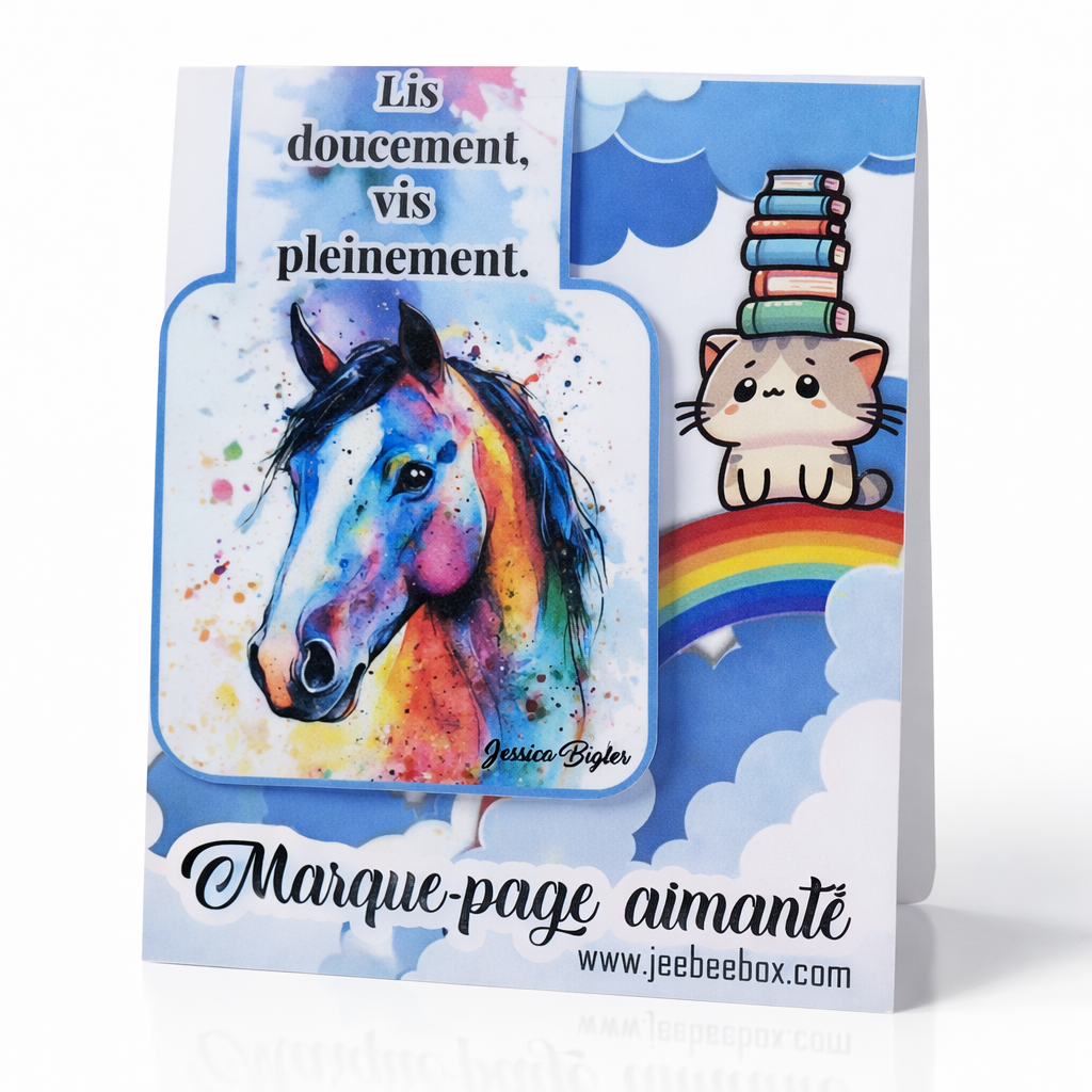 Marque-page aimanté
