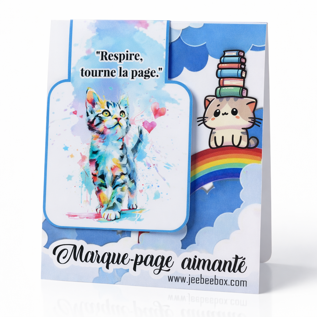 Marque-page aimanté