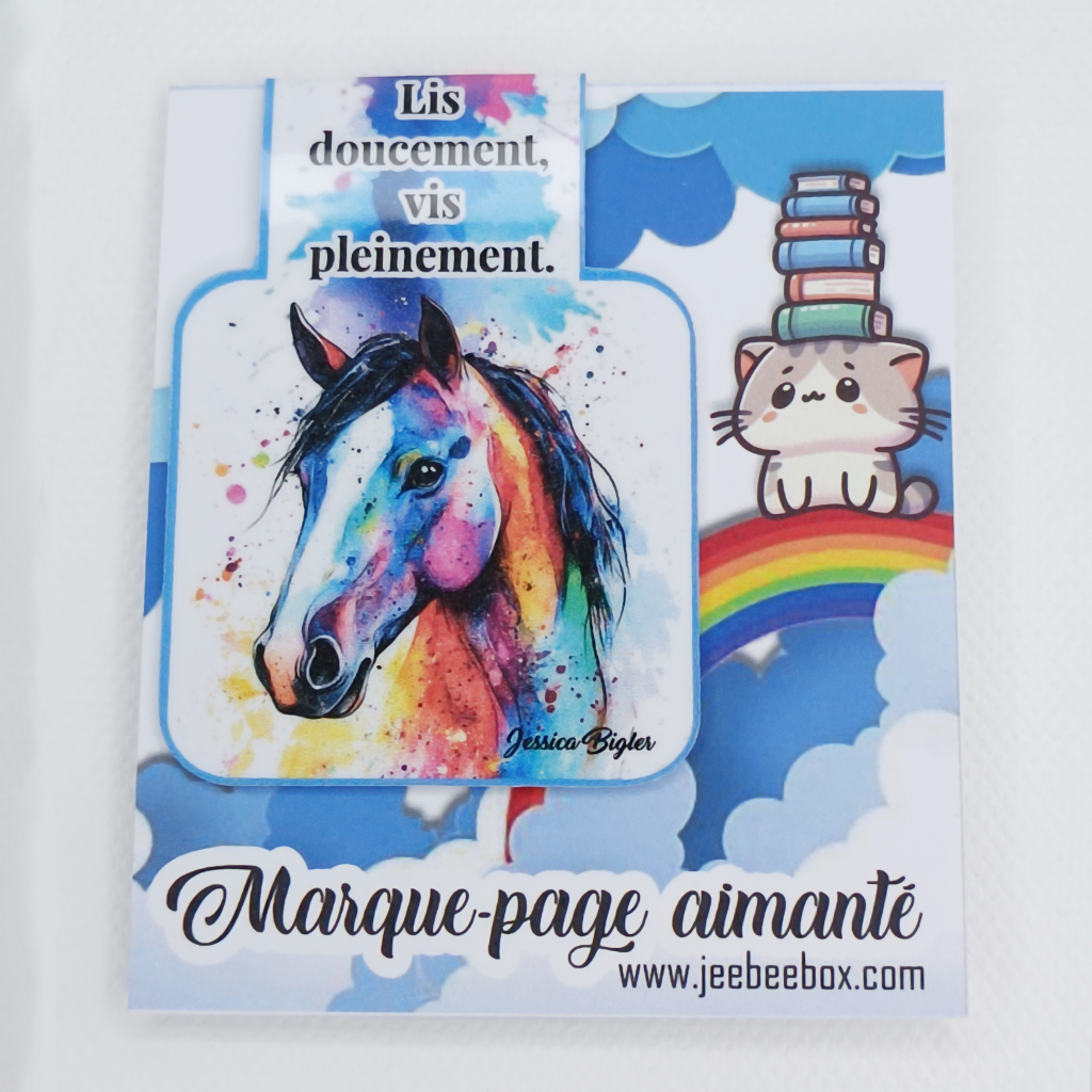 Marque-page aimanté
