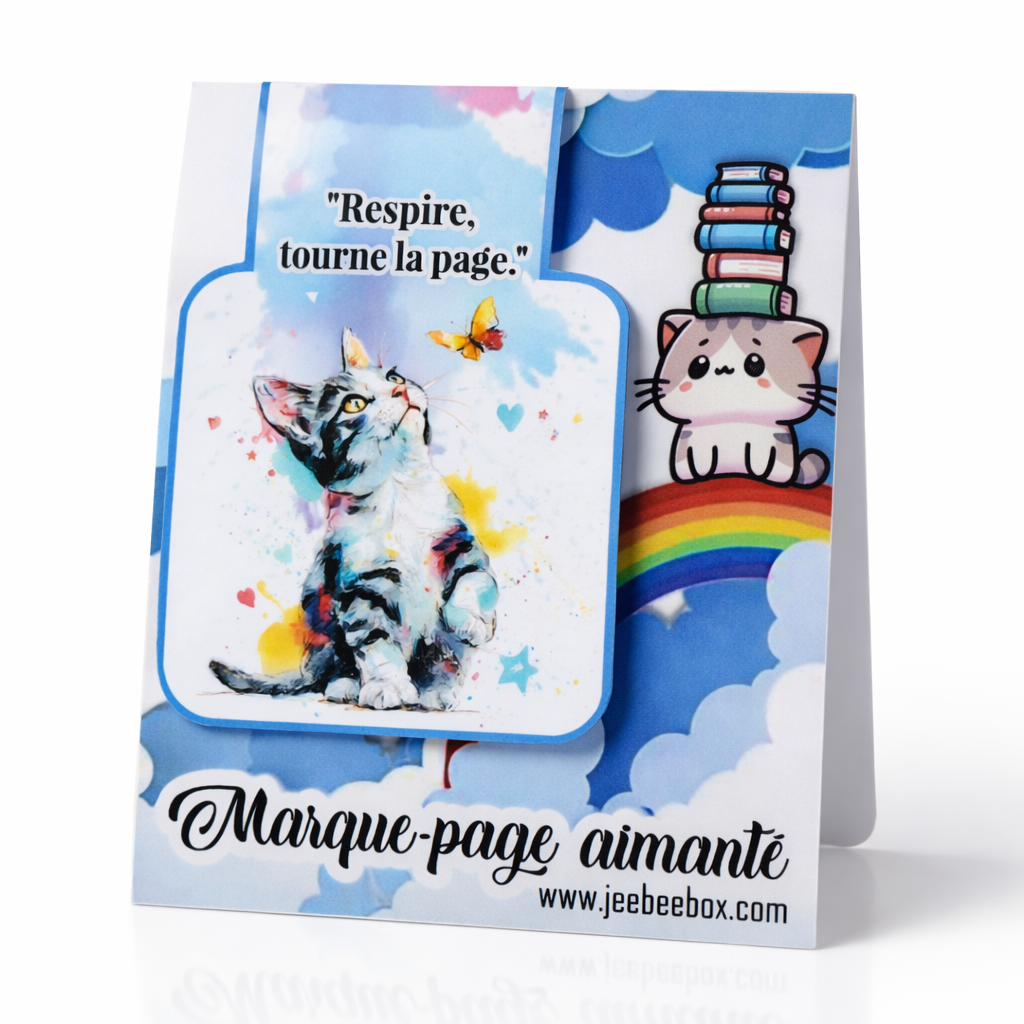 Marque-page aimanté