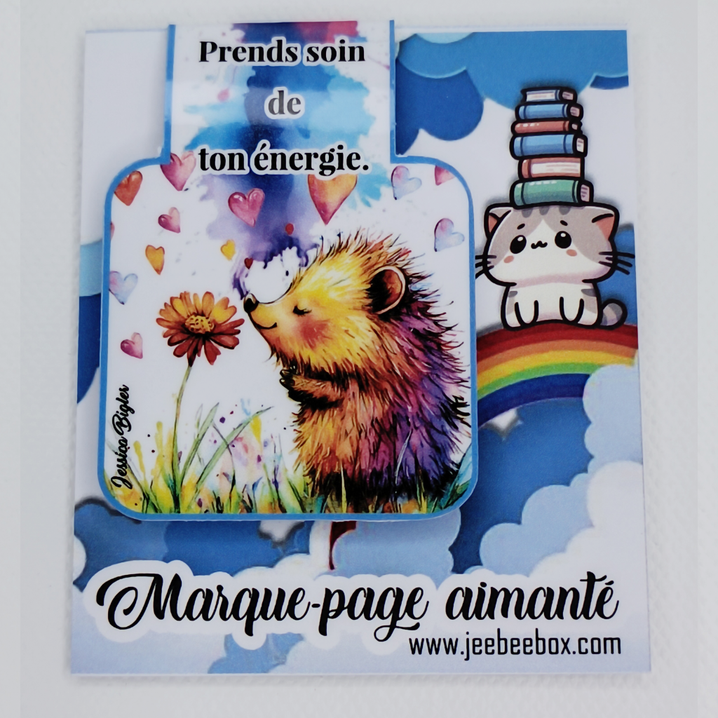Marque-page aimanté