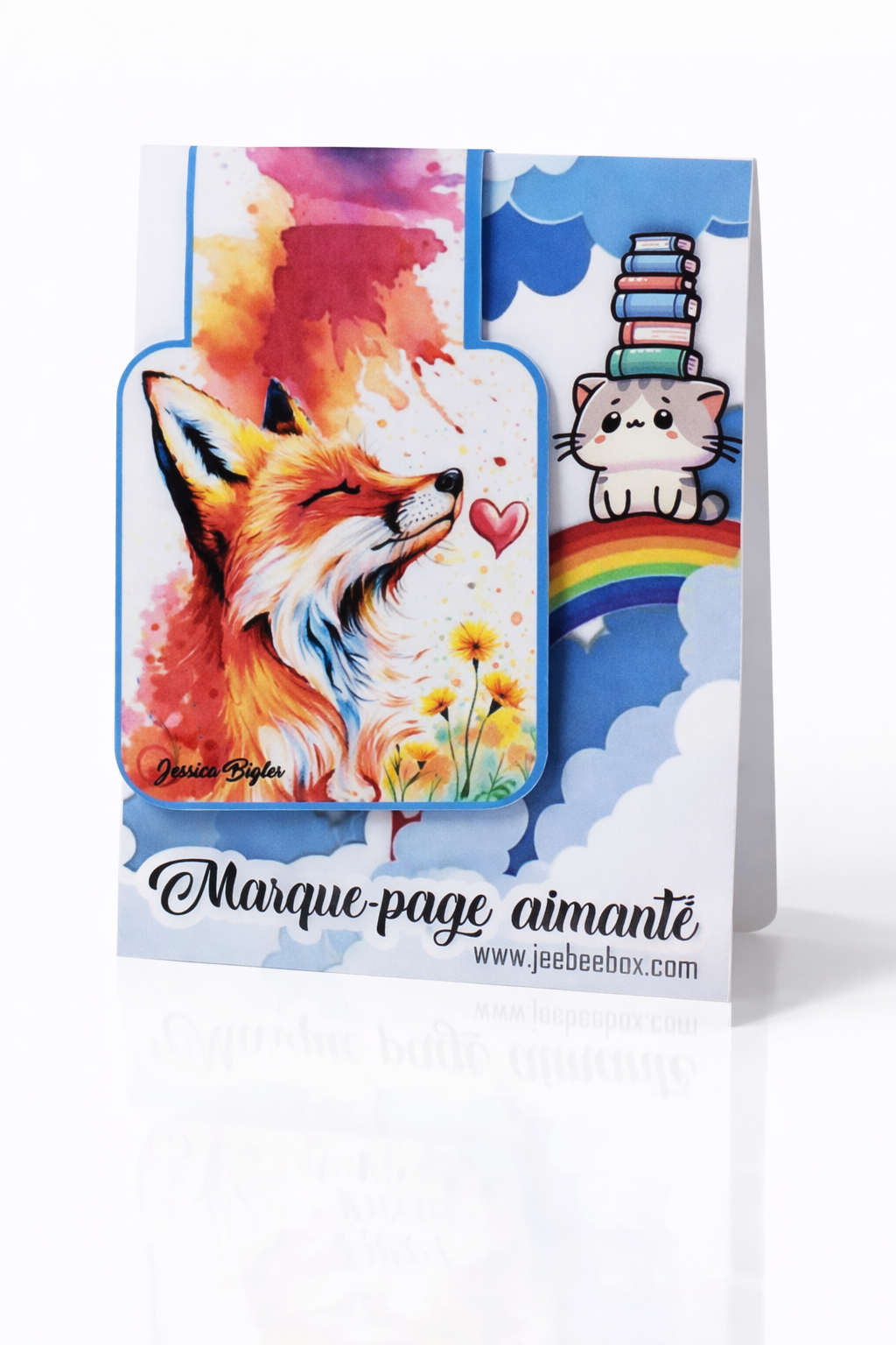 Marque-page aimanté