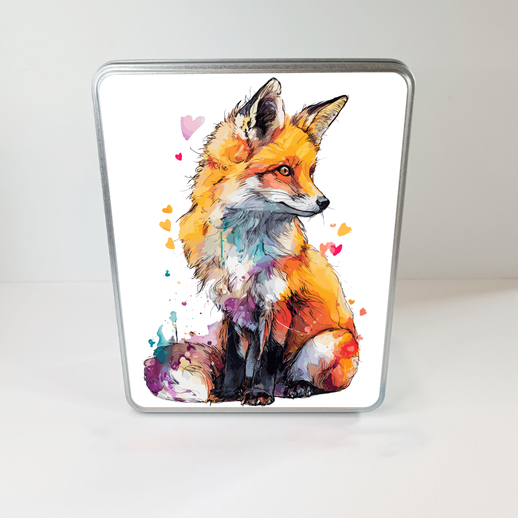 Boîte métallique  Renard, Le Gardien de la Forêt!