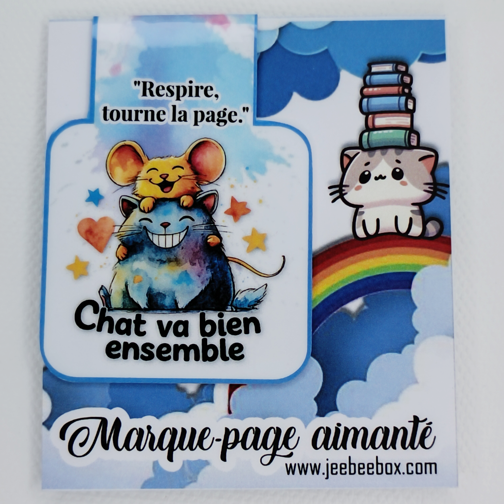Marque-page aimanté