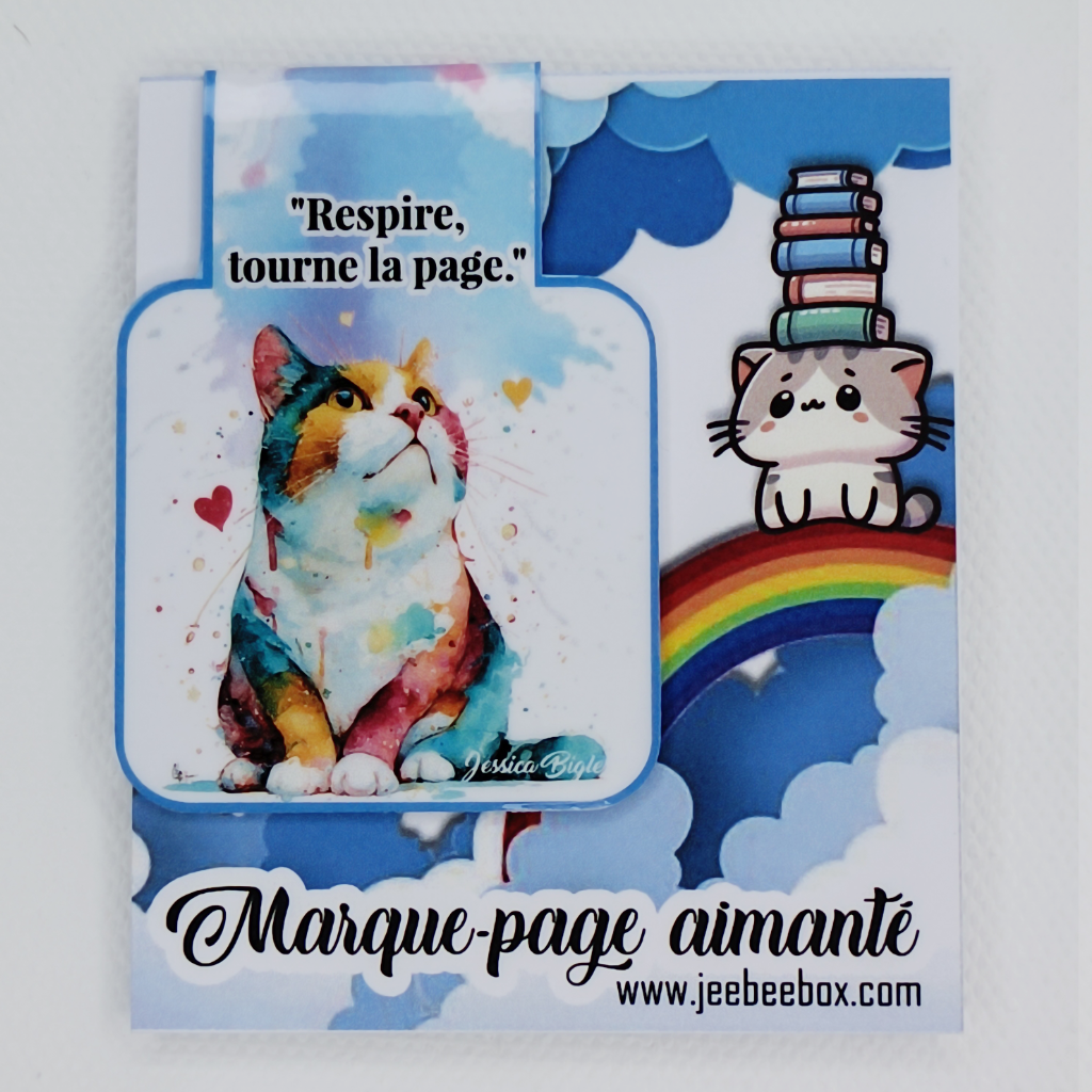 Marque-page aimanté