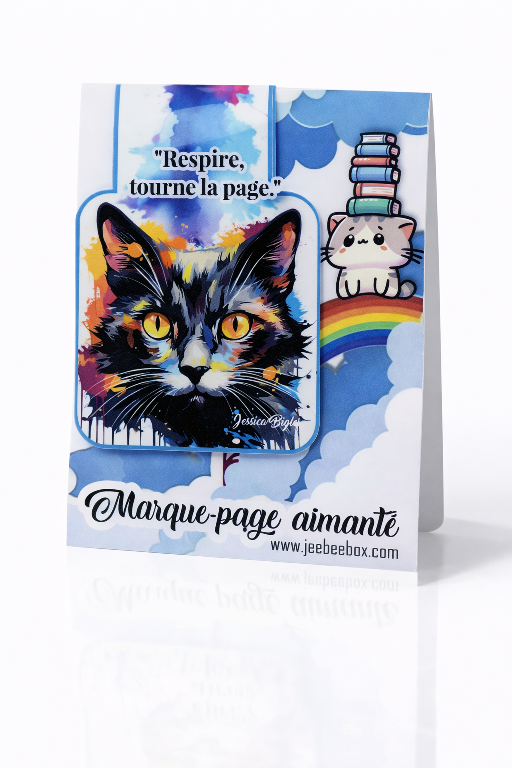 Marque-page aimanté