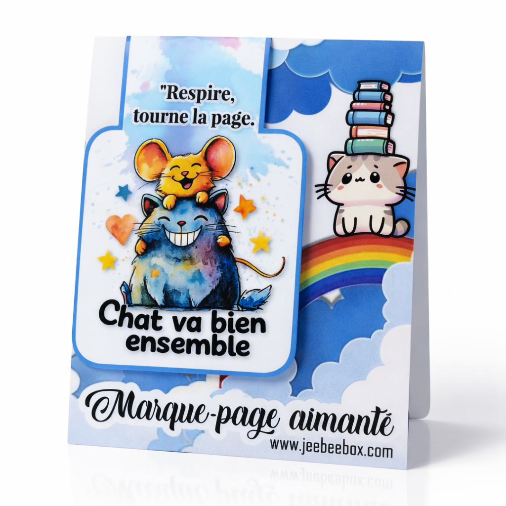 Marque-page aimanté