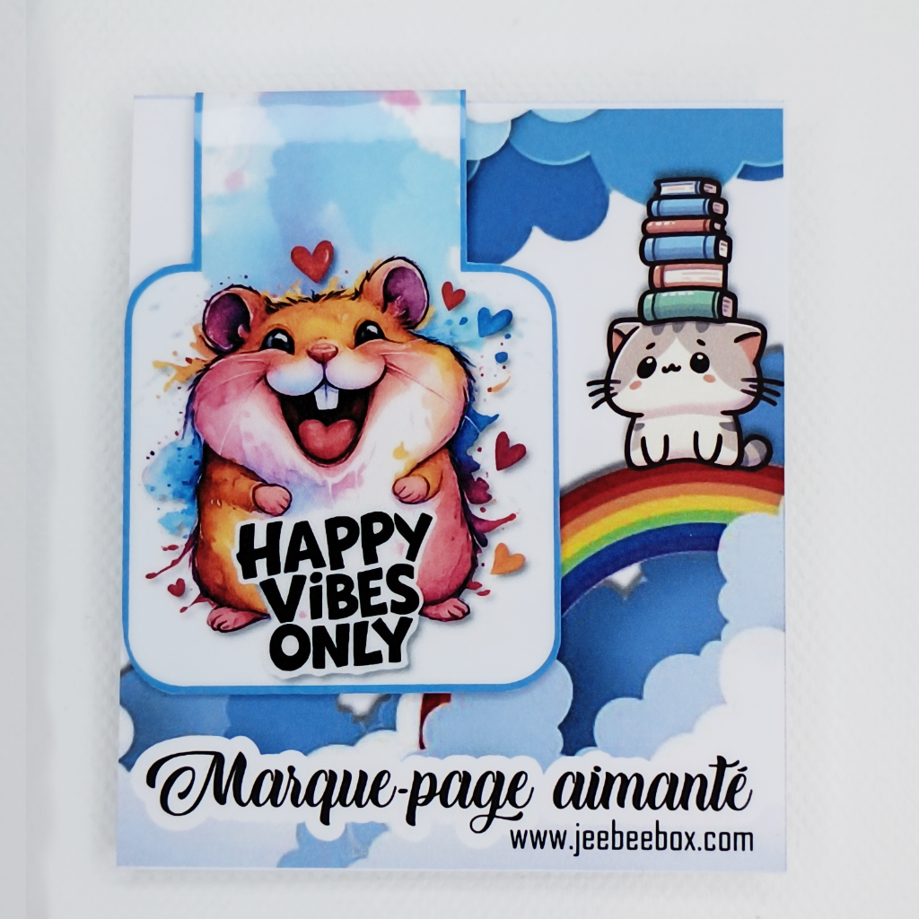 Marque-page aimanté