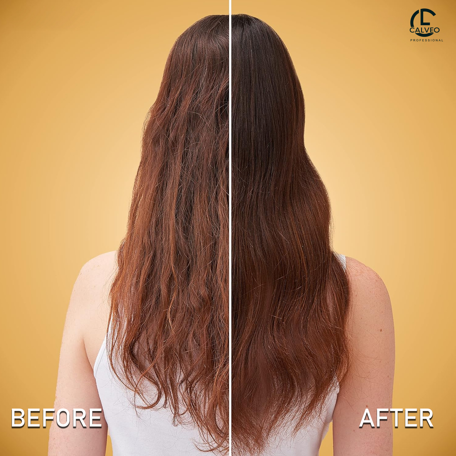 CALVEO Honey & Oats Keratin Hair Masque – Deep Moisturizing & Repair Treatment for Dry, Frizzy Hair | Sulfate & Paraben-Free Nourishing Hair Mask