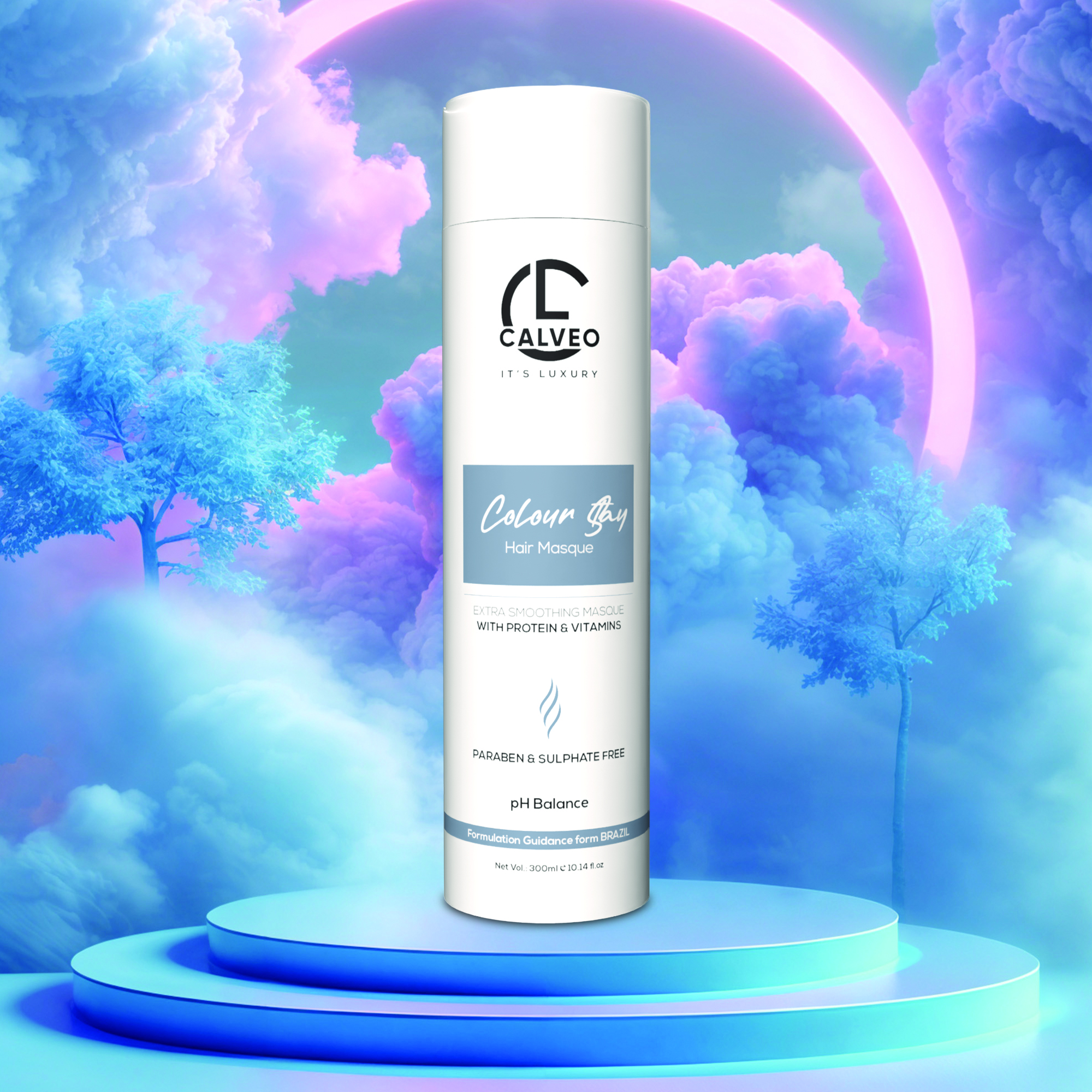 CALVEO Colour Stay Hair Mask – Deep Conditioning Treatment for Color-Treated Hair | Locks in Vibrancy, Hydrates & Repairs| Sulfate-Free, Anti-Fade, Color Protection Formula for Long-Lasting Shine