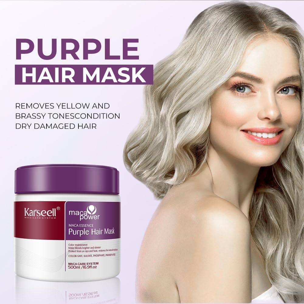KARSEELL Maca Power Purple Hair Mask 