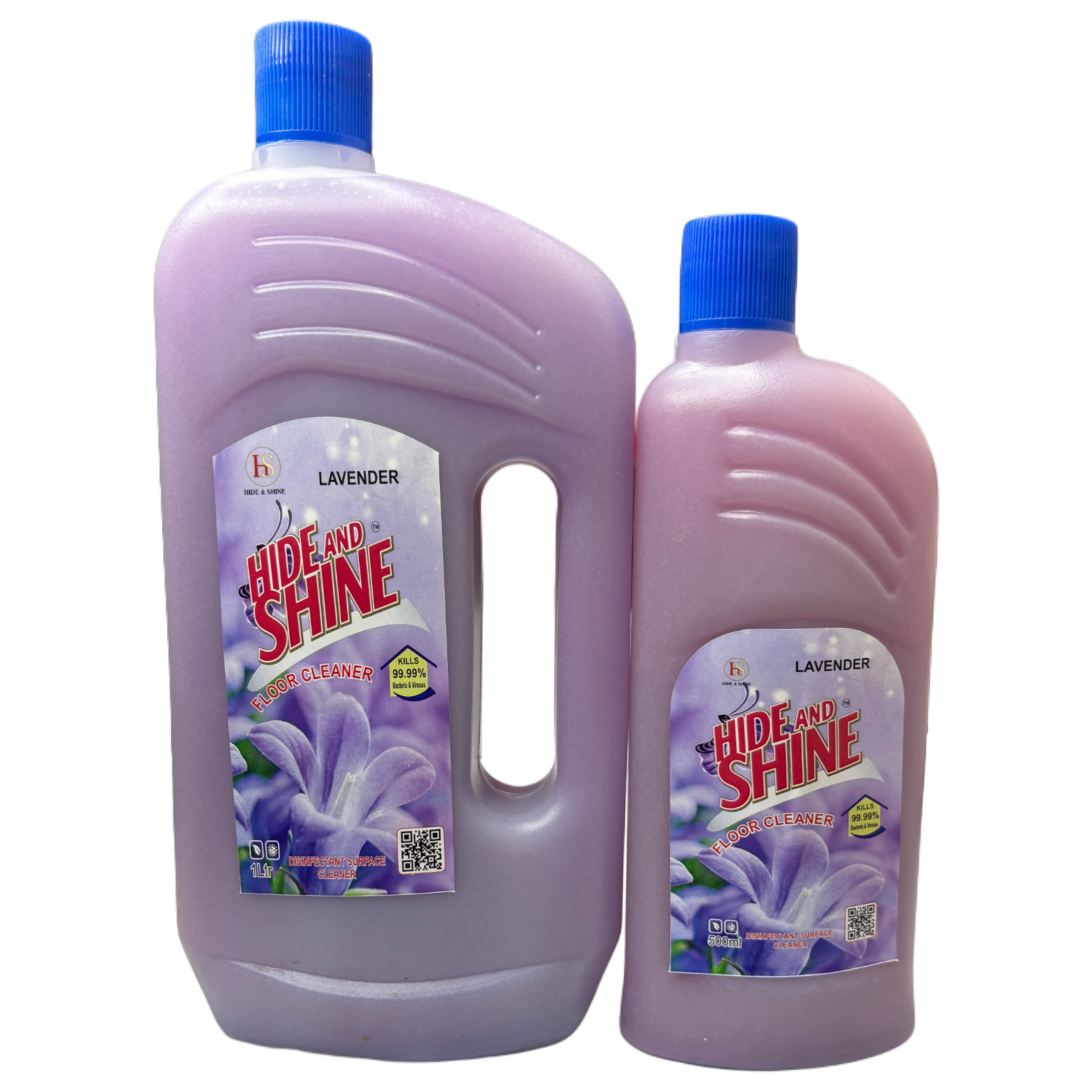 Hide & Shine  Advanced Germ Protection Lavender Floor Cleaner 500ml – 99.9% Germ Protection