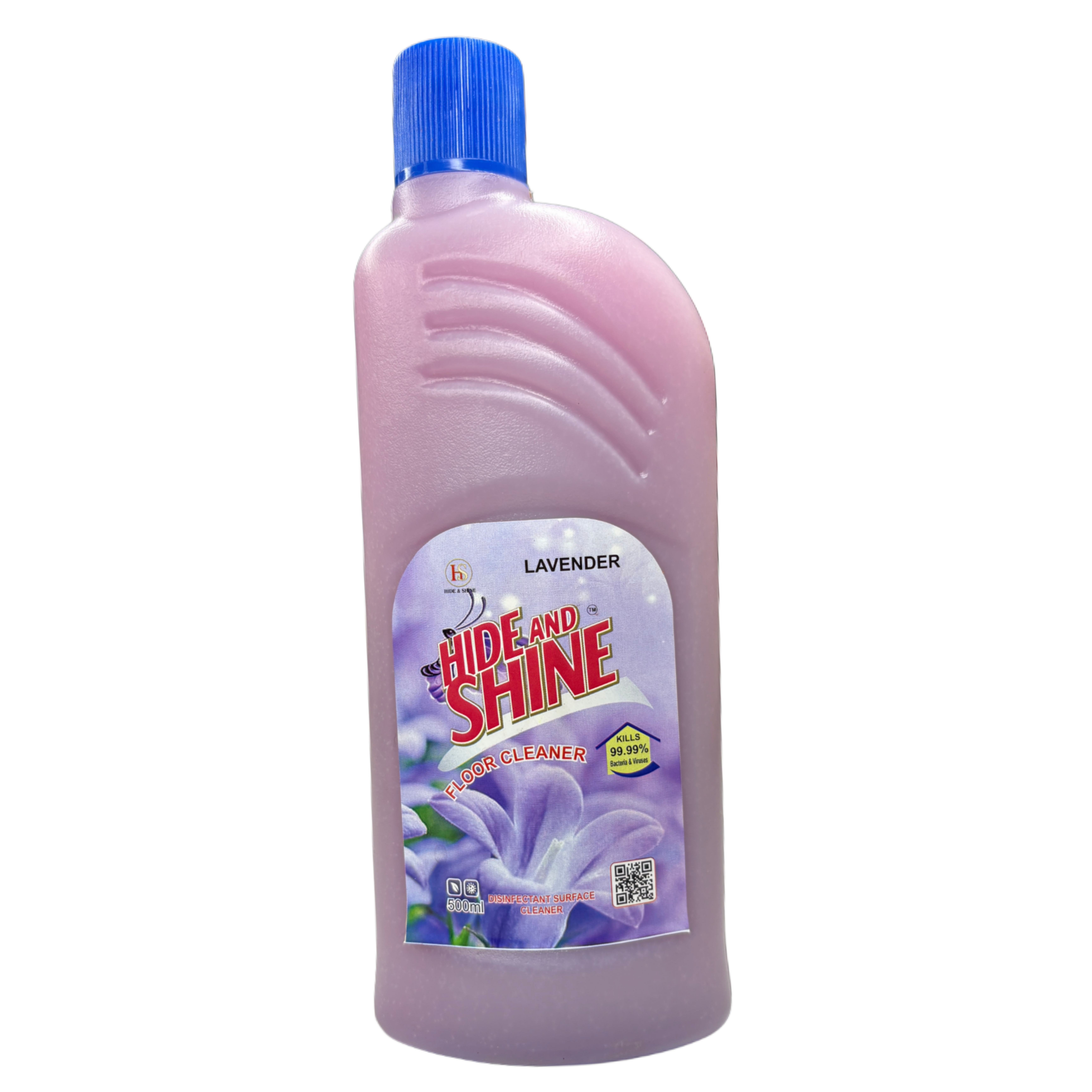 Hide & Shine  Advanced Germ Protection Lavender Floor Cleaner 500ml – 99.9% Germ Protection