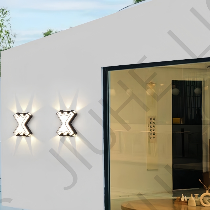 Modern X-Shaped Wall Light