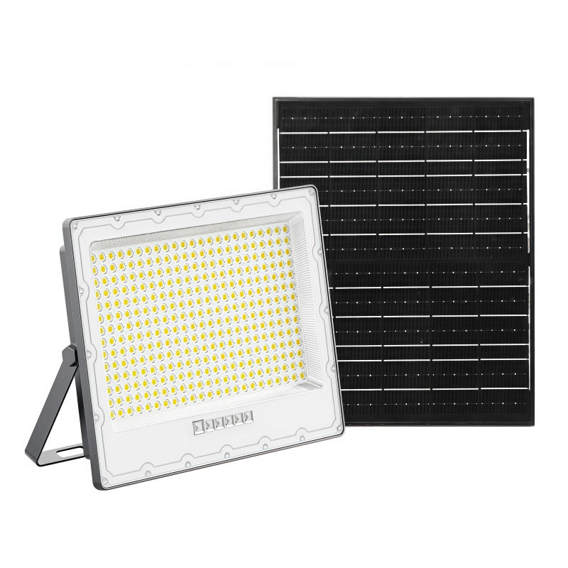Solar Powered LED Flood Light