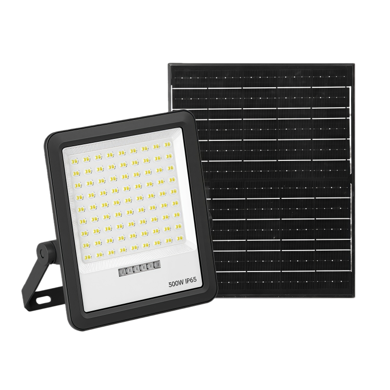 Solar Powered LED Flood Light