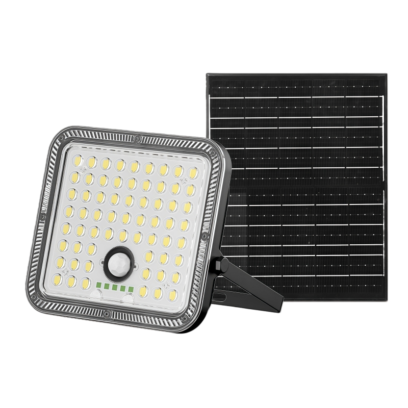 Solar Powered LED Flood Light