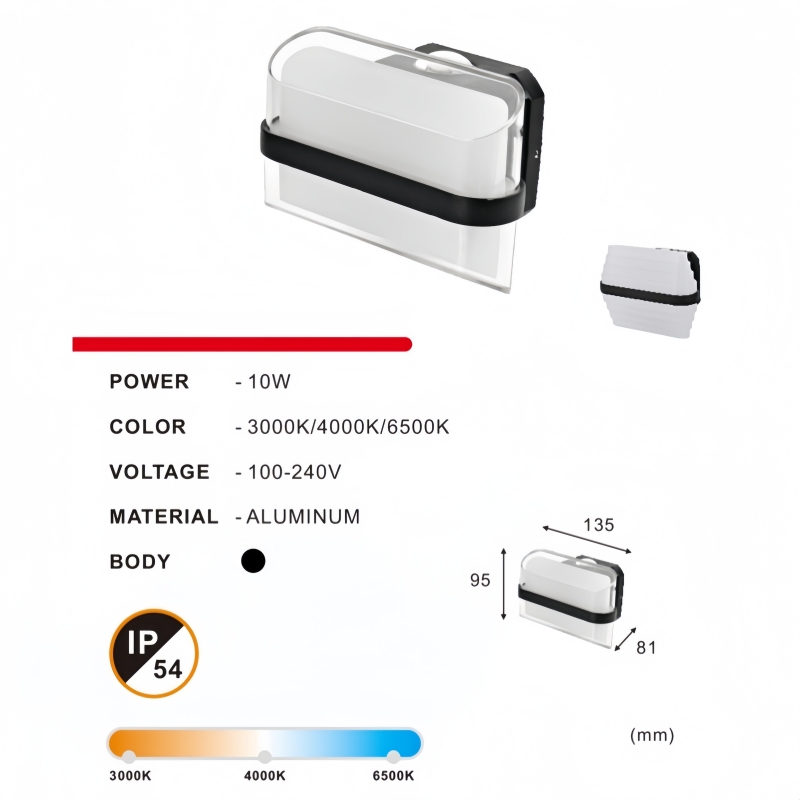 Aluminum LED Wall Light