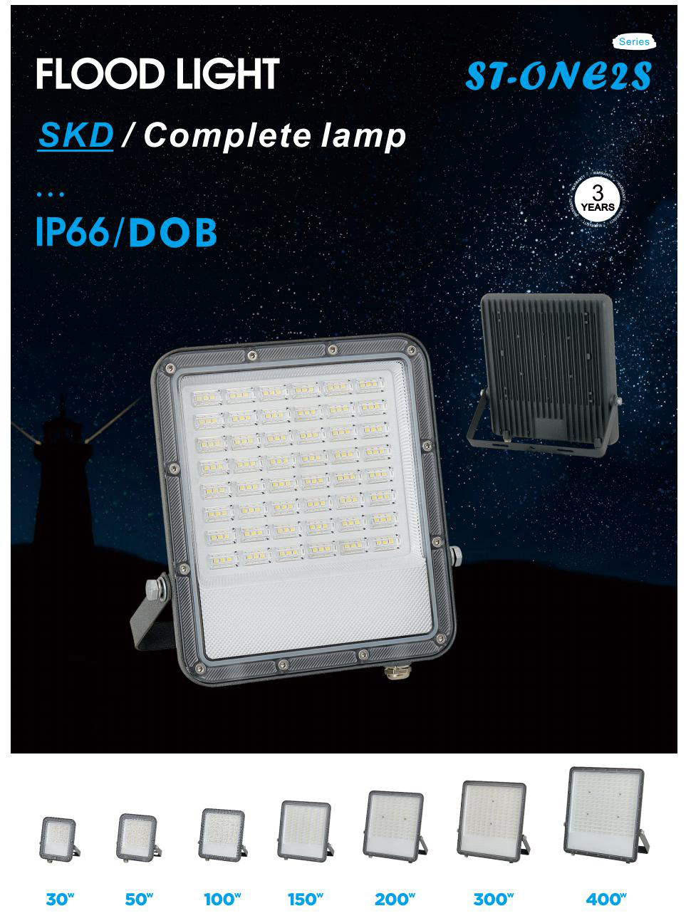 SMD LED FloodLight ST-ONE2S