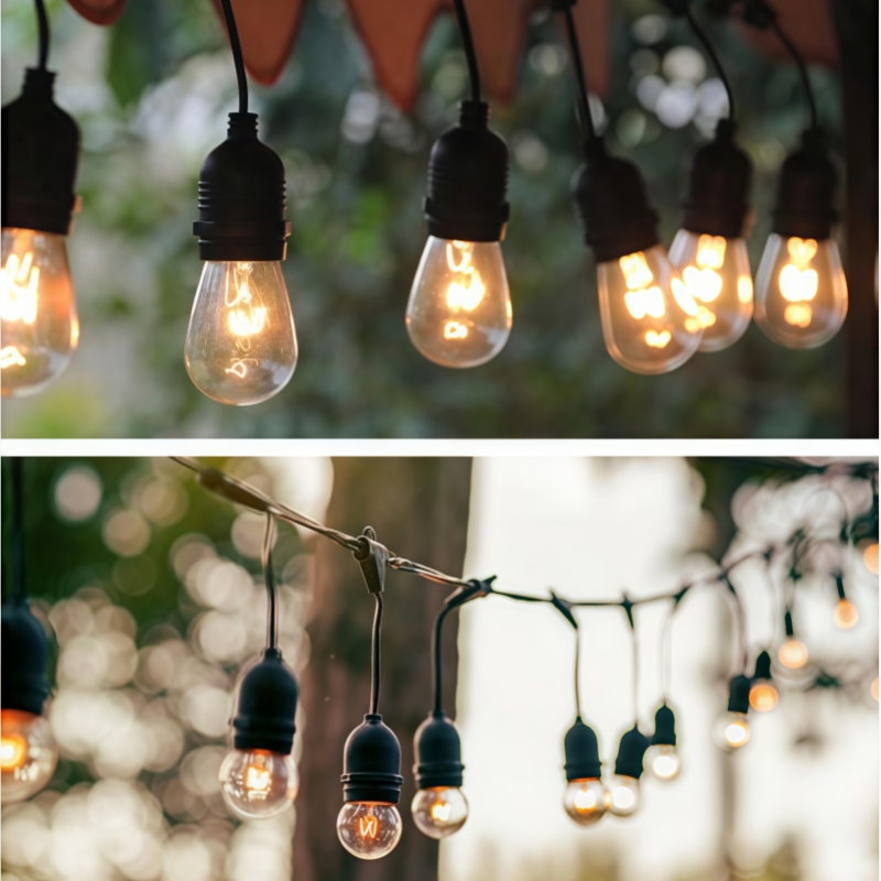 Outdoor String Lights 100-240V