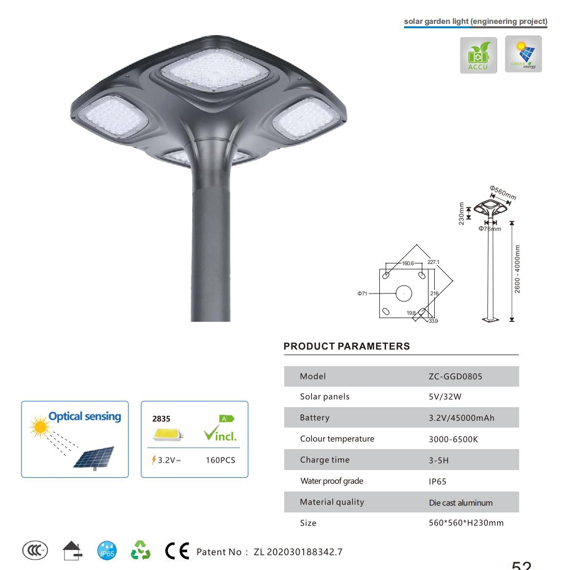 Solar Garden Light Solar-Powered Garden Lights