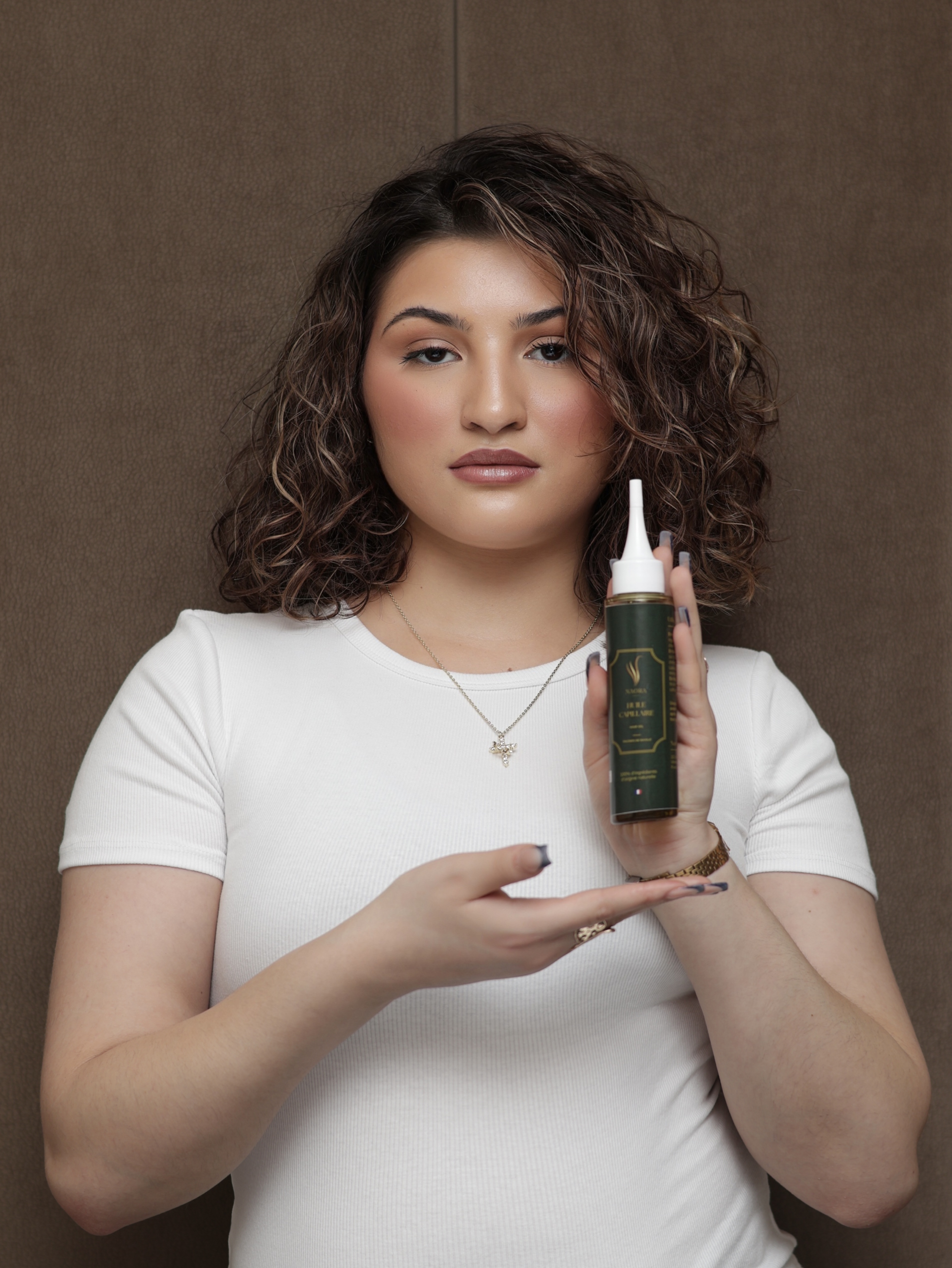 Huile Fortifiante & Pousse NAORA - Racines de Basilic 100ML