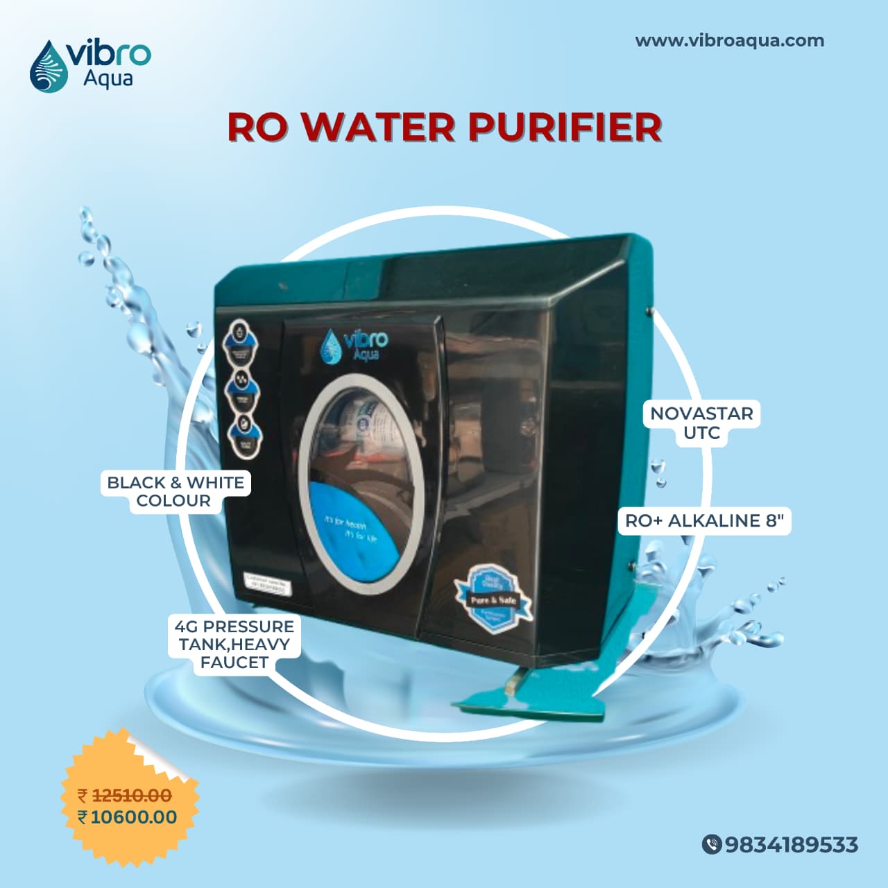 Nova Star Reverse Osmosis Water Purifier