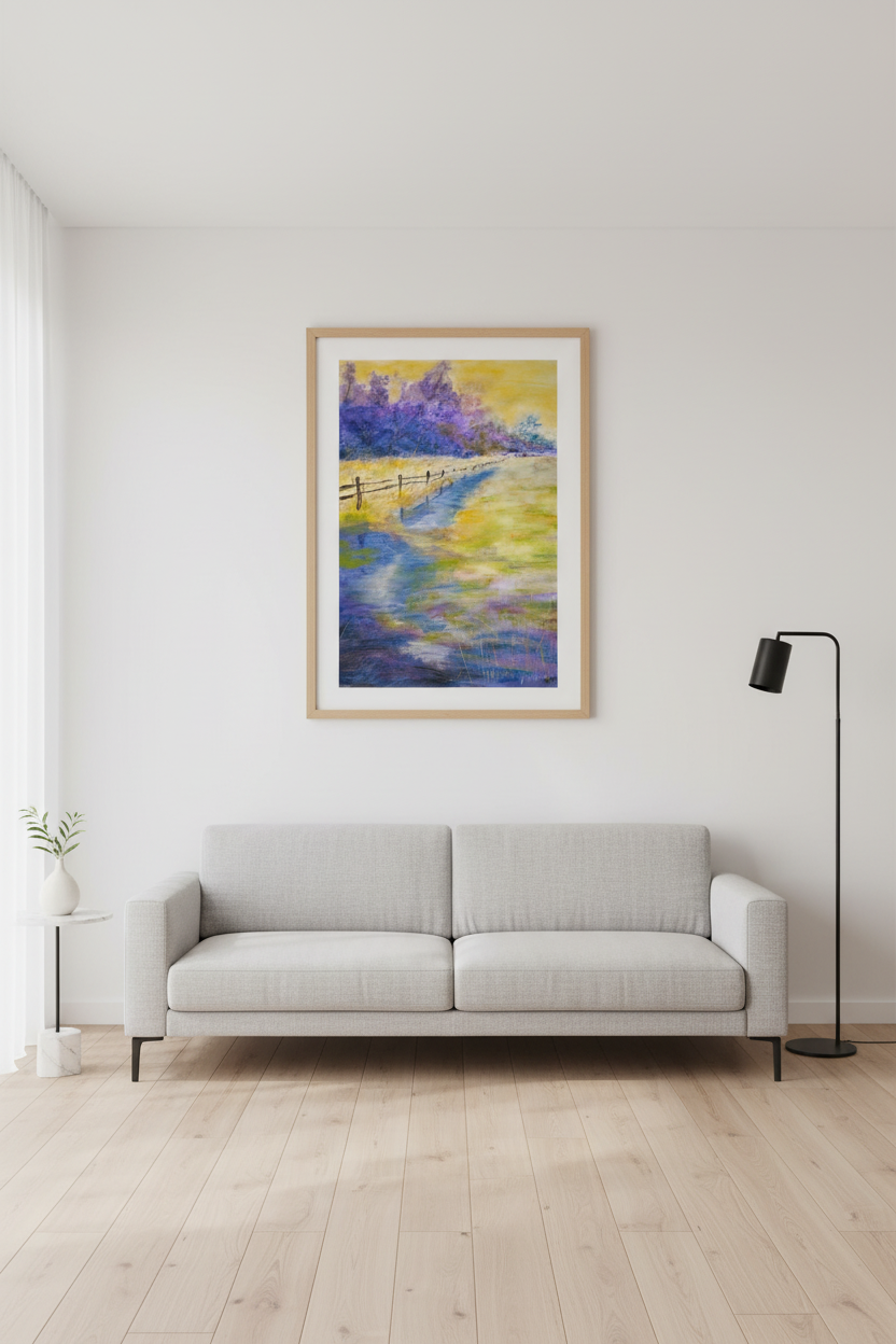Pastel fields