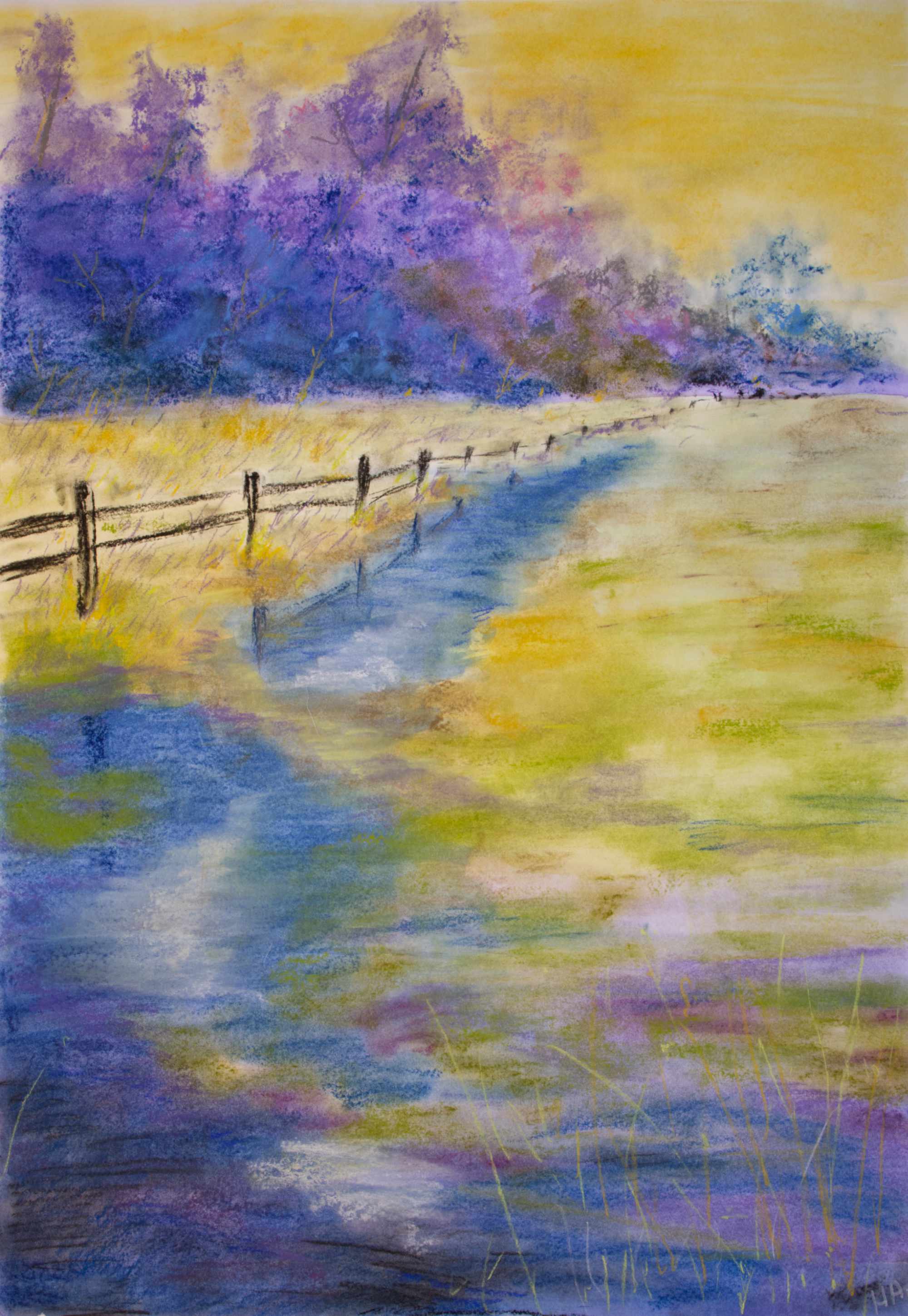 Pastel fields
