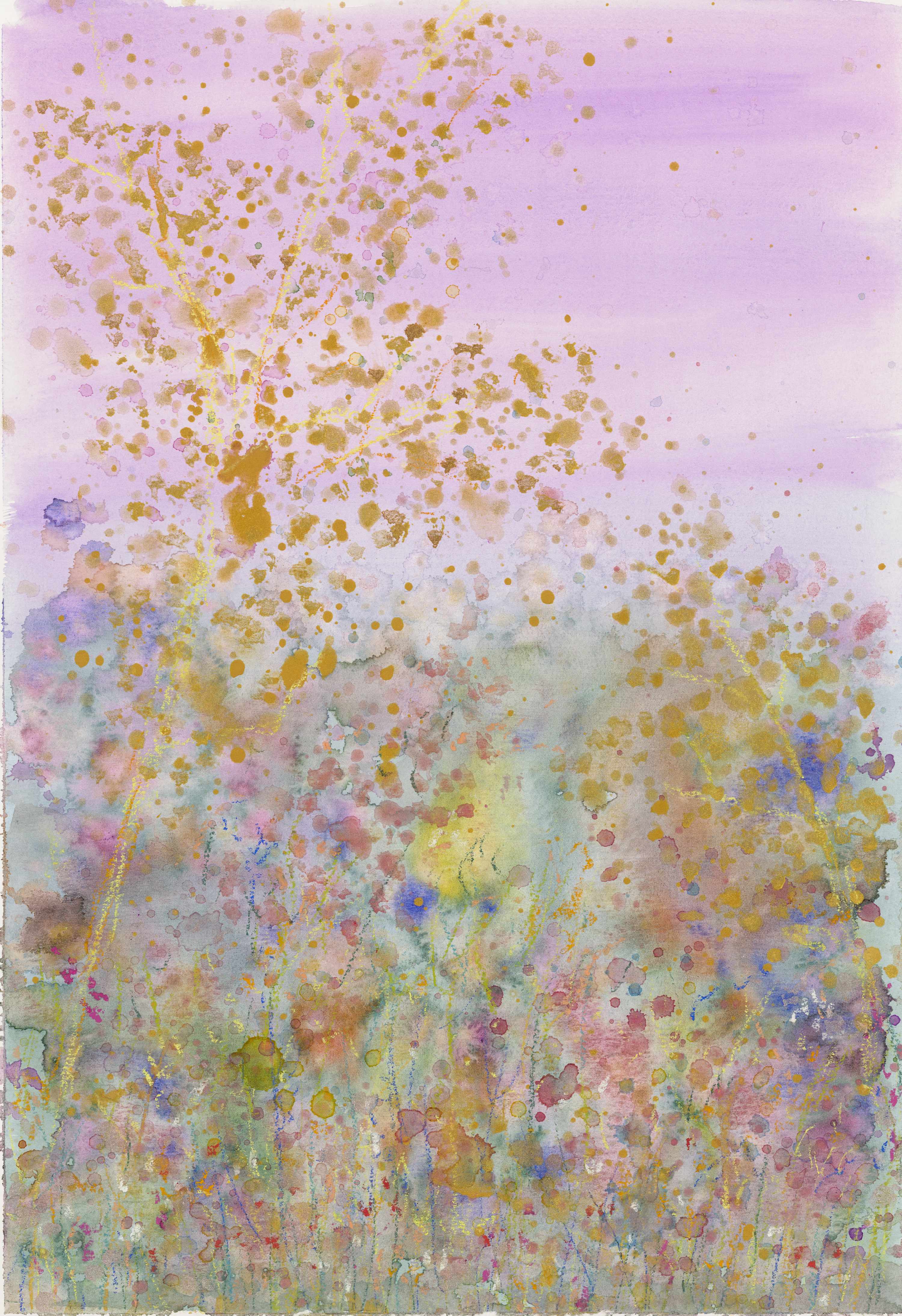 Pink Meadow - Limited edition print UK