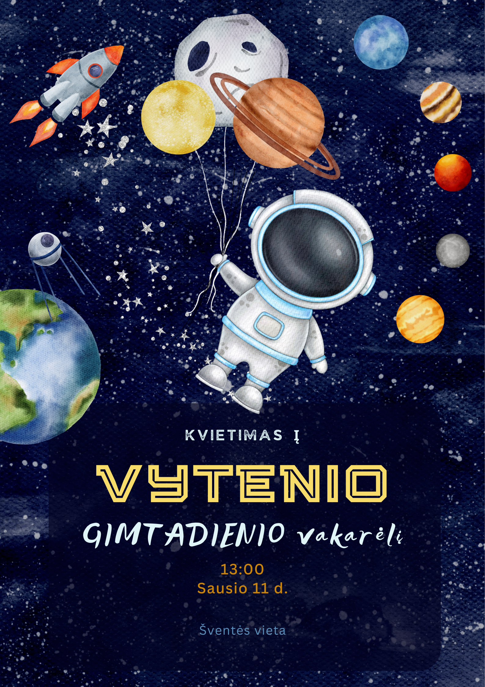 Kvietimas "Kosmosas"