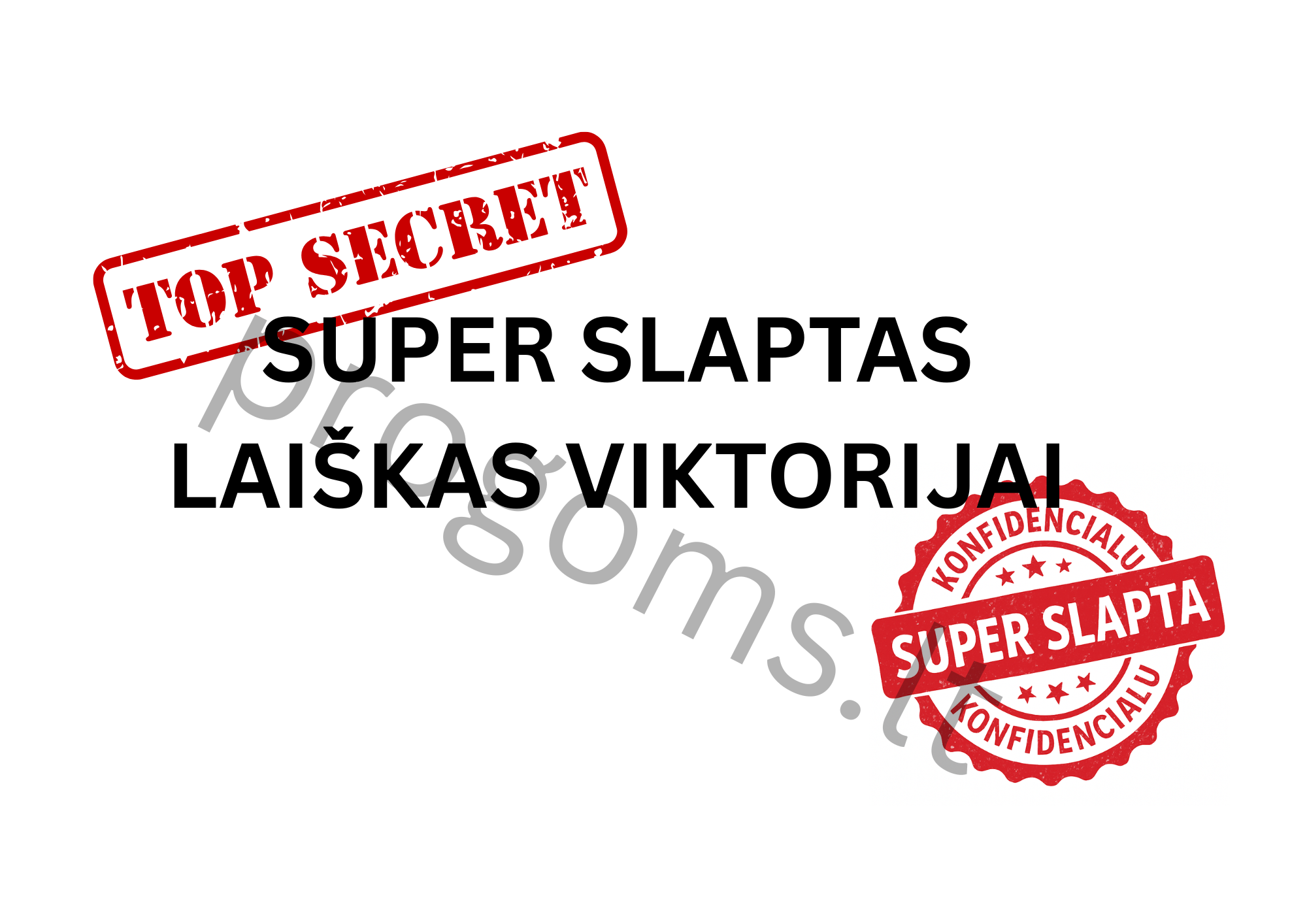 Kvietimas vestuvių liudininkams „IEŠKOMA“