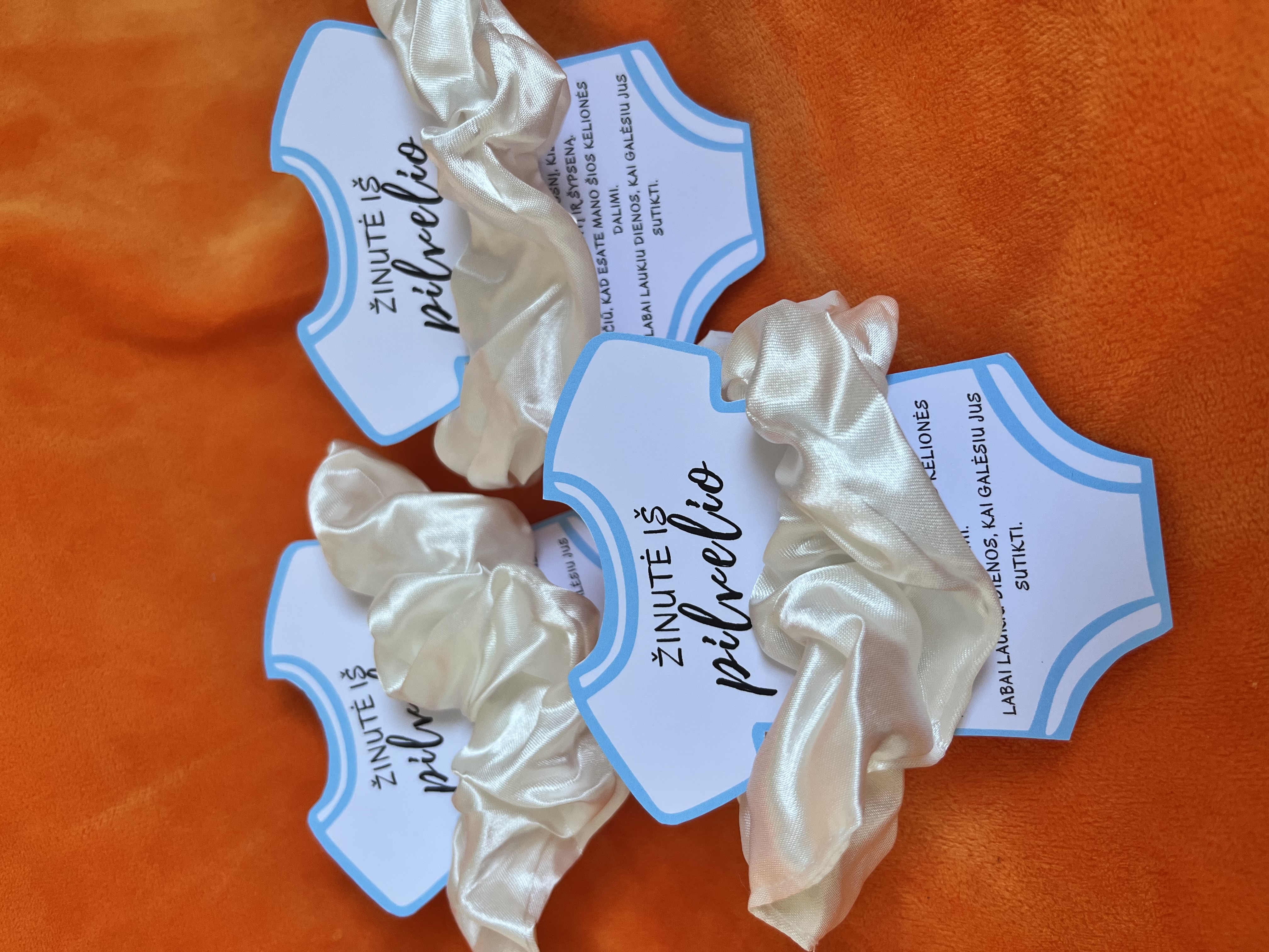 „Žinutė iš pilvelio“ – Baby Shower kortelės. 