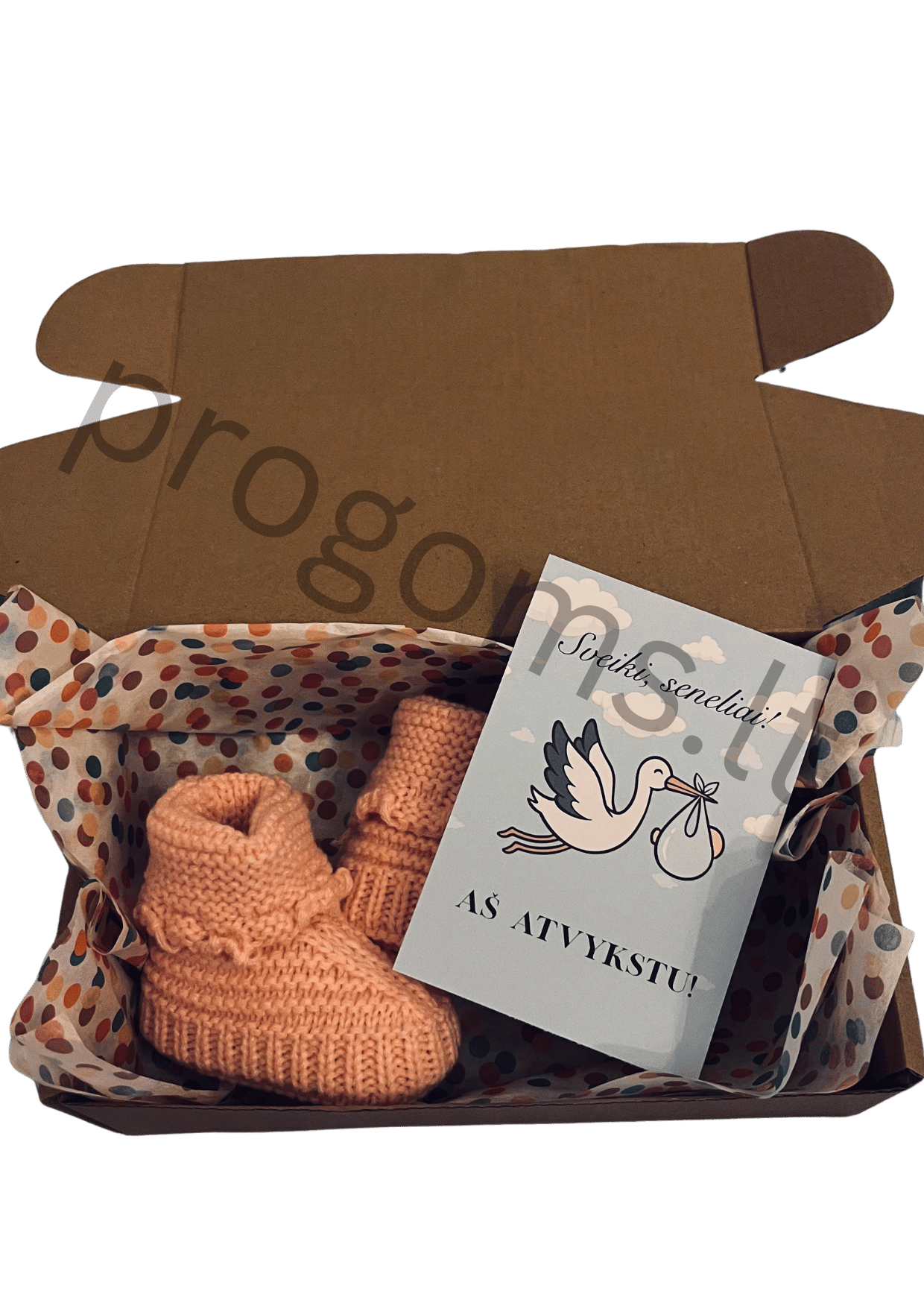 Rinkinys „Sveiki seneliai“. Gandriukas